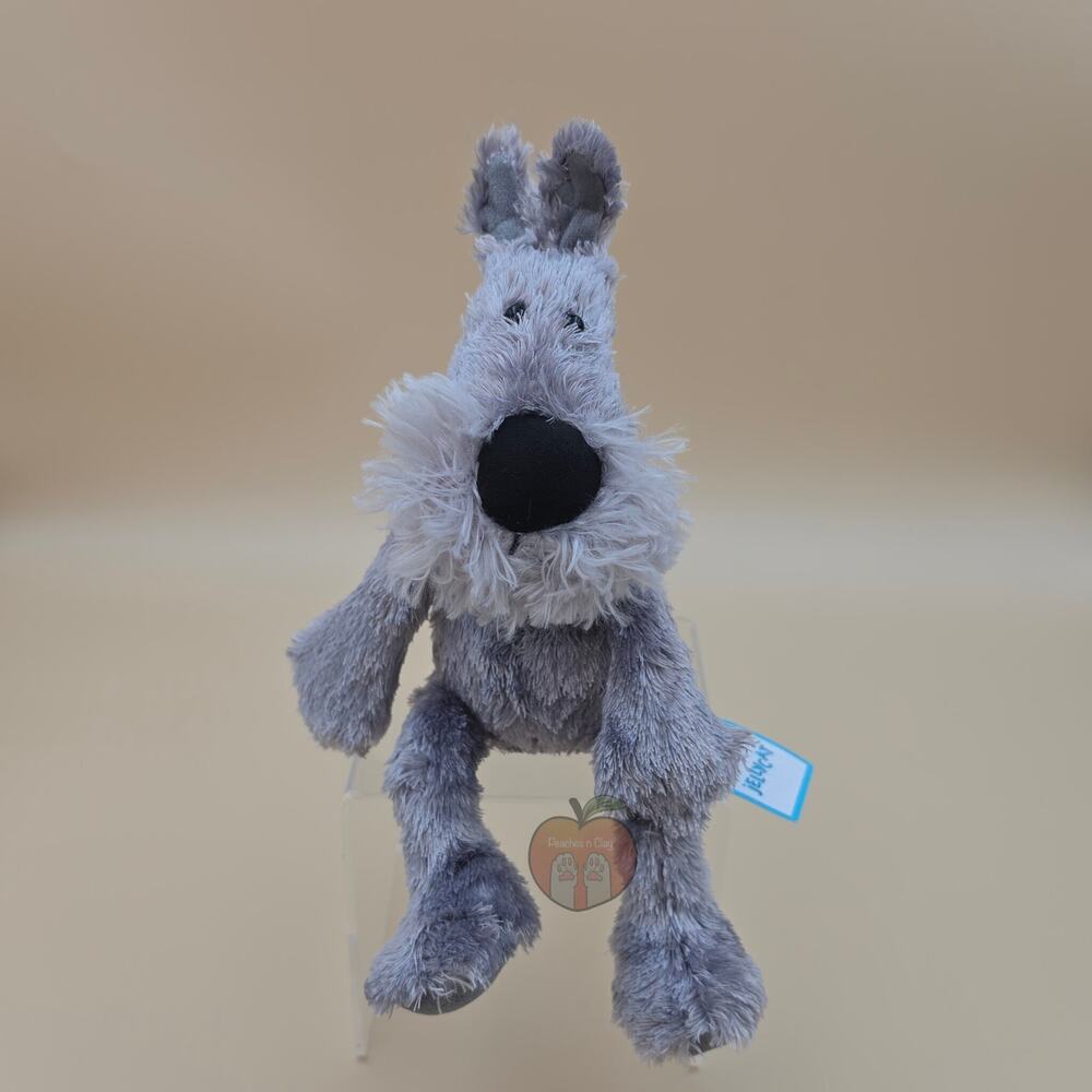 Jellycat Bert The Alley Dog - AUTHENTIC - NEW WITH TAGS